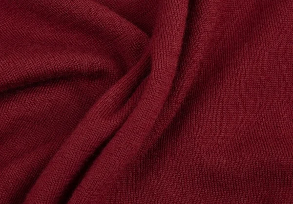 コムデギャルソン ガールCOMME des GARCONS GIRL デコルテビーズ装飾クルーネックニット ボルドーS K-91115_011