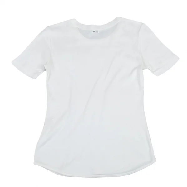 マドモアゼルノンノンMademoiselle NON NON シェルパッチTシャツ 白S位 K-91143_009