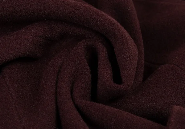 ジャンポールゴルチエ ファムJean Paul GAULTIER FEMME アンゴラウールデザインラペルコート こげ茶40 K-91173_017