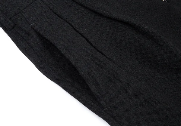 コムデギャルソン オムCOMME des GARCONS HOMME 粗織りウールトラウザーパンツ 黒L K-91198_006