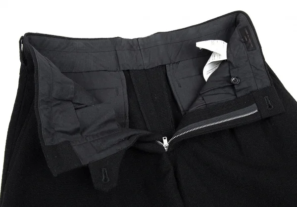 コムデギャルソン オムCOMME des GARCONS HOMME 粗織りウールセットアップスーツ 黒S/L K-91199_014