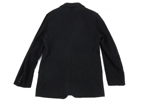 コムデギャルソン オムCOMME des GARCONS HOMME 粗織りウールセットアップスーツ 黒S/L K-91199_009