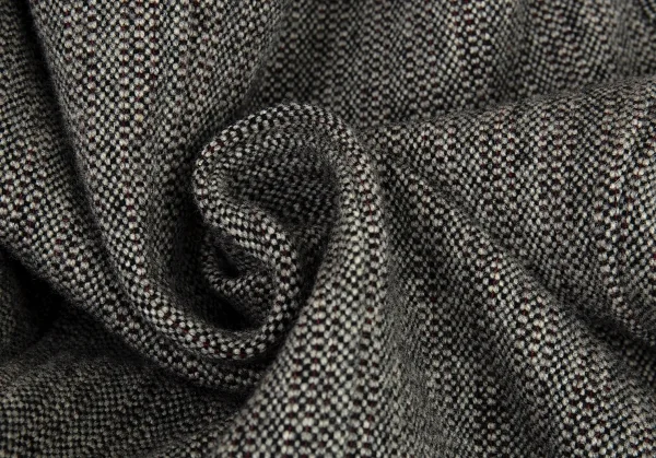 コムデギャルソン オムCOMME des GARCONS HOMME ウールツイードパッチポケットジャケット 生成り黒S K-91200_014