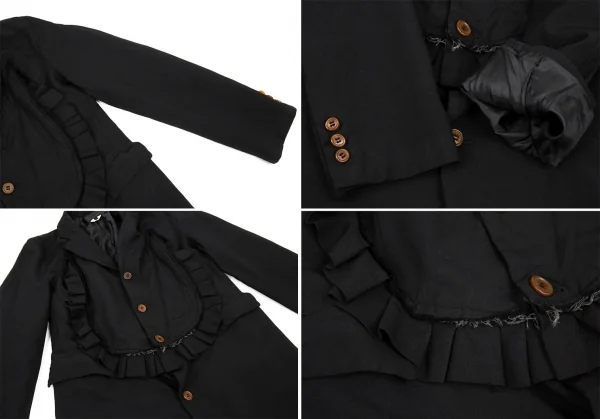 コムコム コムデギャルソンCOMME des GARCONSフリルカッティング