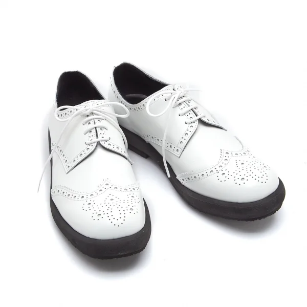 トリココムデギャルソンtricot COMME des GARCONS レザーウイングチップシューズ