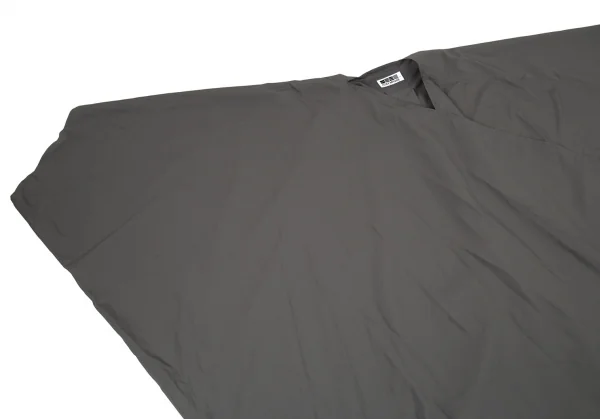 イッセイミヤケISSEY MIYAKE 132 5. 着物スリーブガウンシームレスアシンメトリーコート グレーL位 K-91283_004