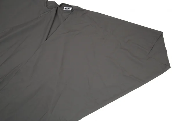 イッセイミヤケISSEY MIYAKE 132 5. 着物スリーブガウンシームレスアシンメトリーコート グレーL位 K-91283_005