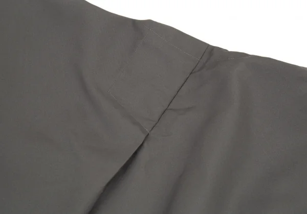 イッセイミヤケISSEY MIYAKE 132 5. 着物スリーブガウンシームレスアシンメトリーコート グレーL位 K-91283_011