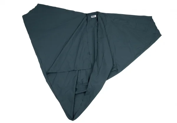 イッセイミヤケISSEY MIYAKE 132 5. 着物スリーブガウンシームレスアシンメトリーコート ブルーL位 K-91284_002