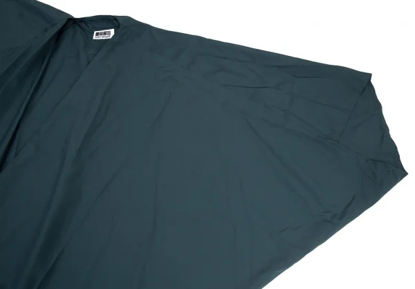 イッセイミヤケISSEY MIYAKE 132 5. 着物スリーブガウンシームレスアシンメトリーコート ブルーL位 K-91284_005