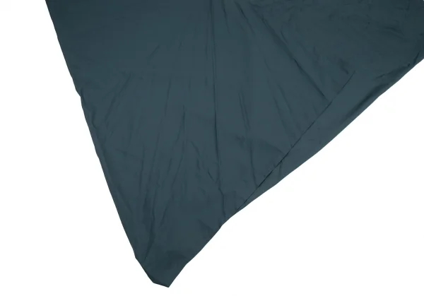 イッセイミヤケISSEY MIYAKE 132 5. 着物スリーブガウンシームレスアシンメトリーコート ブルーL位 K-91284_007