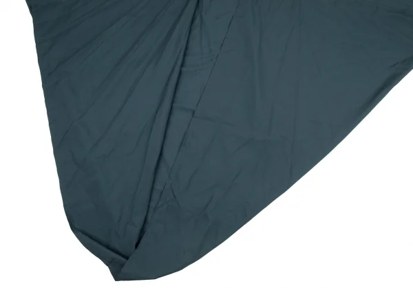 イッセイミヤケISSEY MIYAKE 132 5. 着物スリーブガウンシームレスアシンメトリーコート ブルーL位 K-91284_008