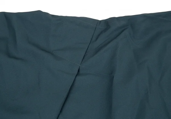 イッセイミヤケISSEY MIYAKE 132 5. 着物スリーブガウンシームレスアシンメトリーコート ブルーL位 K-91284_011