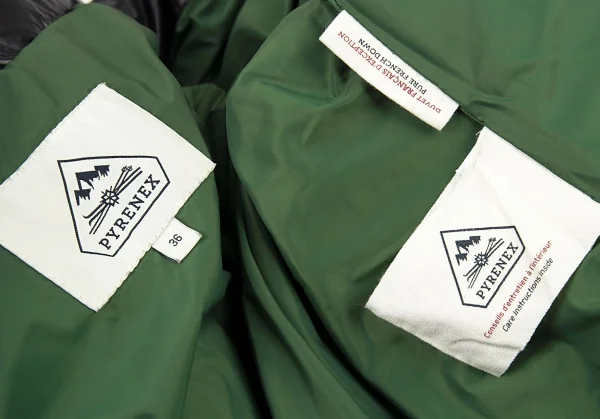 ピレネックスPYRENEX ウィローWILLOW オーバーサイズダウンジャケット 黒36 K-91463_020