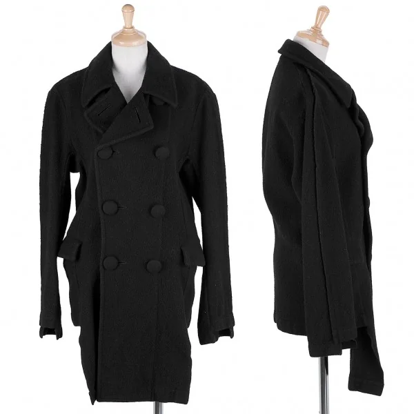 コムコム コムデギャルソン　コムデギャルソンCOMME des GARCONS　COMME des GARCONS 製品染めデザインウールコート