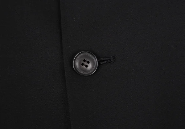 ワイズY's ウールポリフレンチスリーブジャケット 黒M位 K-91495_008