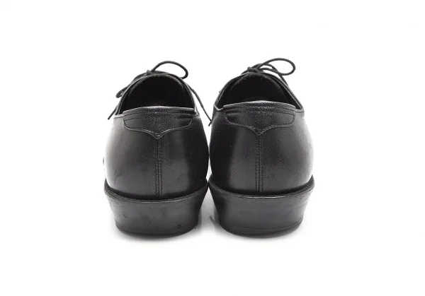 ワークショップWORKSHOP レザースクエアトゥシューズ 黒L(23位) K-91509_006