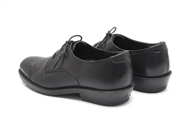 ワークショップWORKSHOP レザースクエアトゥシューズ 黒L(23位) K-91509_008