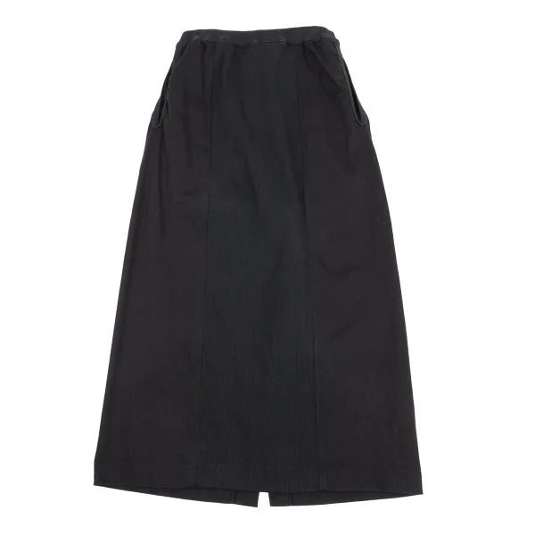 ISSEY MIYAKE Rib Front Switching Skirt K-91580_002