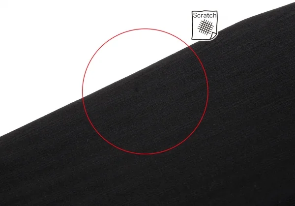 ワイズY's ストライプサマーウールパッチポケットジャケット 黒M位 K-91591_008