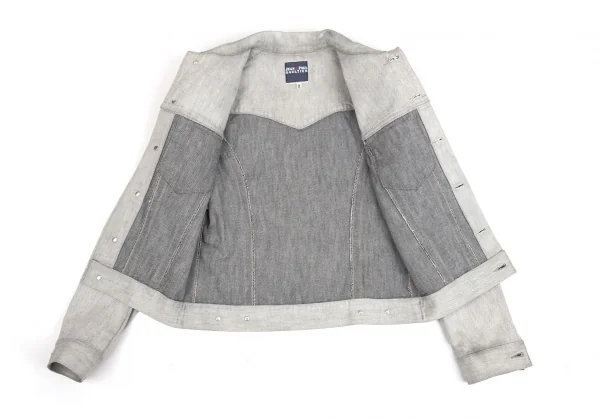ジーンズポールゴルチエJean's Paul GAULTIER デニムトラッカージャケット グレー48 K-91632_012