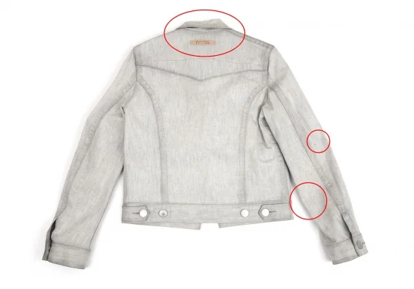 ジーンズポールゴルチエJean's Paul GAULTIER デニムトラッカージャケット グレー48 K-91632_013