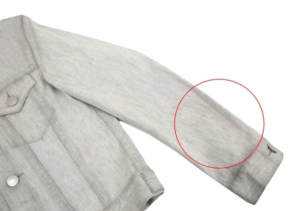 ジーンズポールゴルチエJean's Paul GAULTIER デニムトラッカージャケット グレー48 K-91632_006