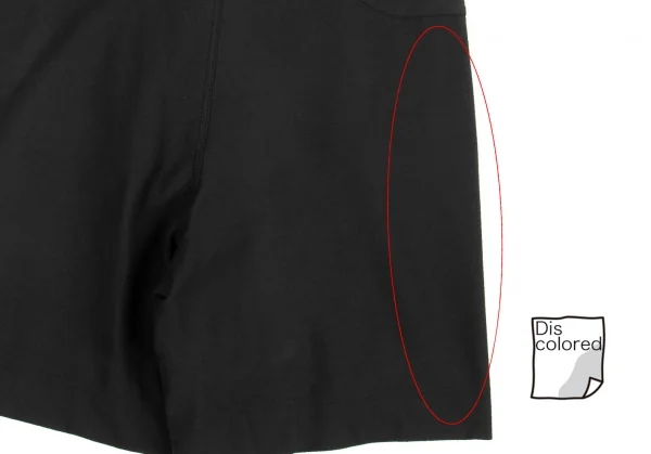 ワイズY's ビッグポケットハーフラップサルエルパンツ チャコール2 K-91647_011