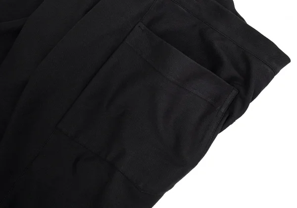 ワイズY's ビッグポケットハーフラップサルエルパンツ チャコール2 K-91647_006