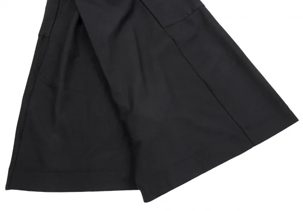 ワイズY's ビッグポケットハーフラップサルエルパンツ チャコール2 K-91647_007