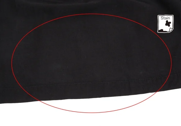 Y's Cotton Rayon Double Button Skirt K-91649_010