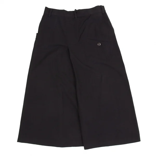 Y's Cotton Rayon Double Button Skirt K-91649_011