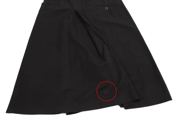 Y's Cotton Rayon Double Button Skirt K-91649_012