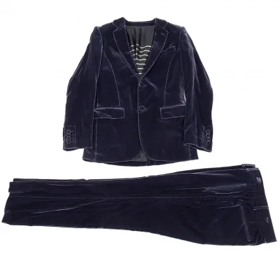 ジャンポールゴルチエJean Paul GAULTIER ベロアセットアップスーツ