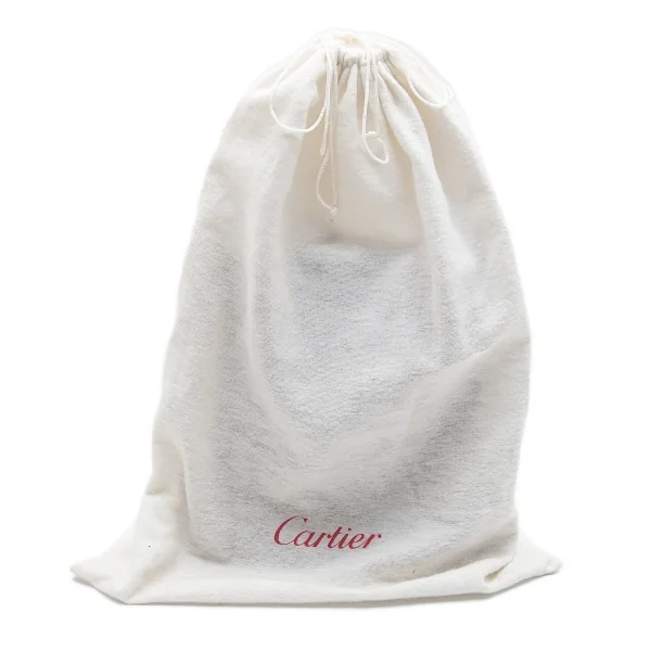 カルティエCartier トリニティ メタルハンドルレザーハンドバッグ 黒 K-91706_018