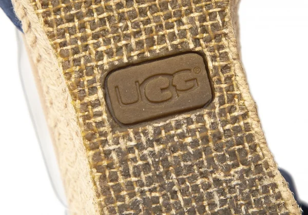 アグUGG デルマーウーブンDELMAR WOVERN ジュートウェッジソールサンダル インディゴ24 K-91710_007