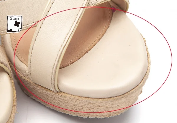 アグUGG ジャッキリンJACKILYN ジュートウェッジソールサンダル クリーム24 K-91711_010