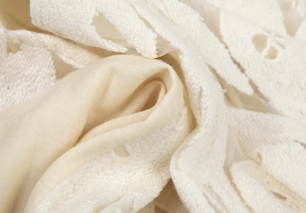 ツモリチサトTSUMORI CHISATO モンスターレースフリルスリーブチュニック アイボリー2 K-91723_015