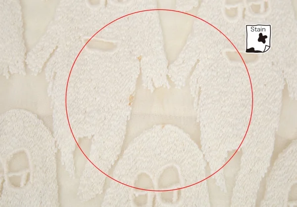 ツモリチサトTSUMORI CHISATO モンスターレースフリルスリーブチュニック アイボリー2 K-91723_004