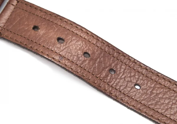 ジャンポールゴルチエJean Paul GAULTIER ミノタウロスコンチョレザーベルト 茶 K-92021_007