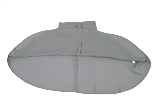 ヨウジヤマモト ファムYohji Yamamoto FEMME タートルショートポンチョ グレーS K-92108_011