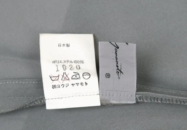 ヨウジヤマモト ファムYohji Yamamoto FEMME タートルショートポンチョ グレーS K-92108_015