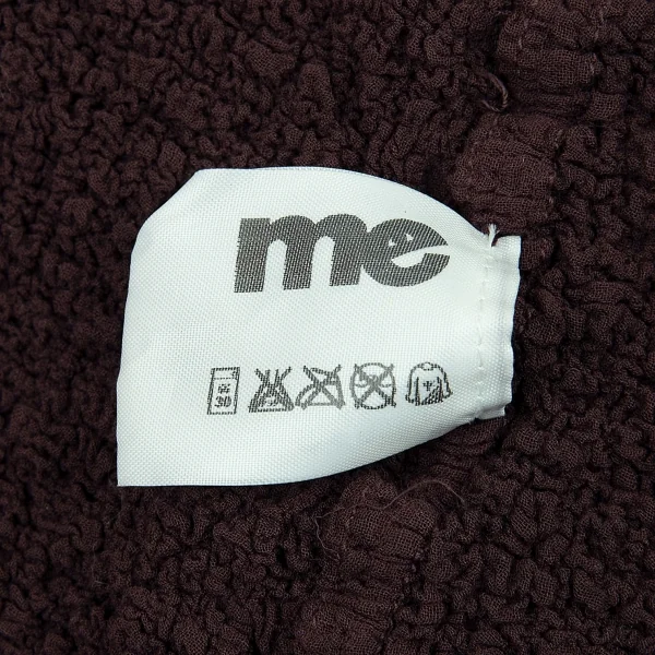 イッセイミヤケ ミーISSEY MIYAKE me フラワー刺繍カリフラワーカーディガン 茶F K-92120_015