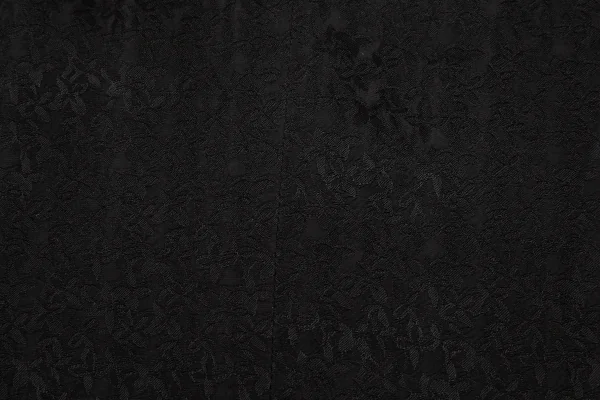 アツロウタヤマA/T 小花柄ジャガードホック留め半袖シャツ 黒M位 K-92205_011