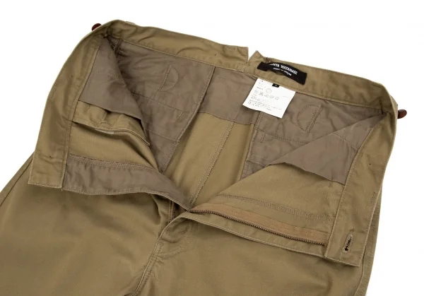 ジュンヤワタナベ コムデギャルソンJUNYA WATANABE COMME des GARCONS コットンシンチバックサルエルパンツ カーキS K-92217_006