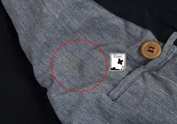 ローブドシャンブル コムデギャルソンrobe de chambre COMME des GARCONS ポリ縮絨波カットライダースジャケット 紺L K-92231_013