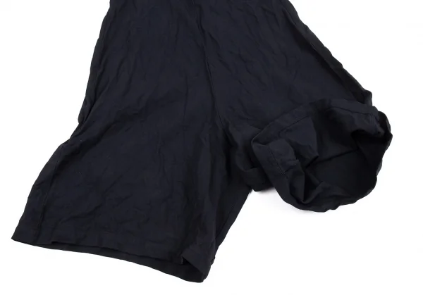 ローブドシャンブル コムデギャルソンrobe de chambre COMME des GARCONSポリ縮絨ペンギンサルエルパンツ 紺M K-92238_009