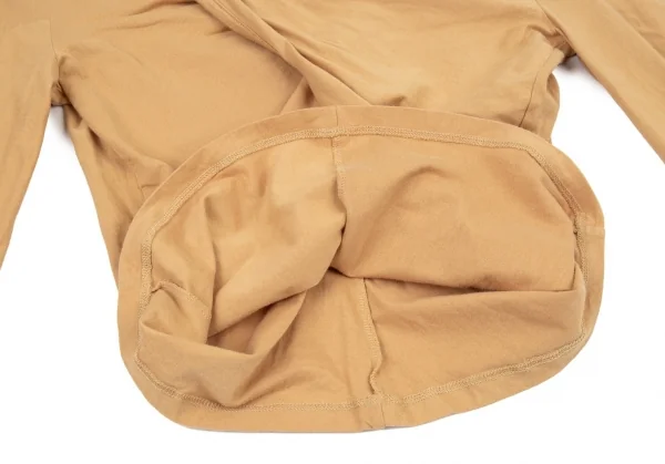 ISSEY MIYAKE Twisted Design T Shirt Mustard 2 (K-92249)