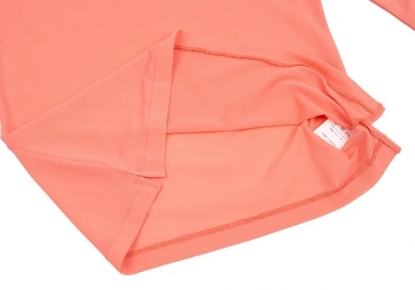 ヨウジヤマモト ファムYohji Yamamoto FEMME ストレッチナイロンカットソー サーモンピンク3 K-92359_013