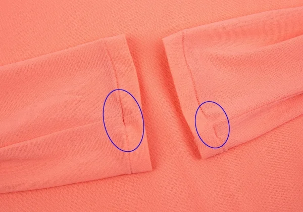 ヨウジヤマモト ファムYohji Yamamoto FEMME ストレッチナイロンカットソー サーモンピンク3 K-92359_008